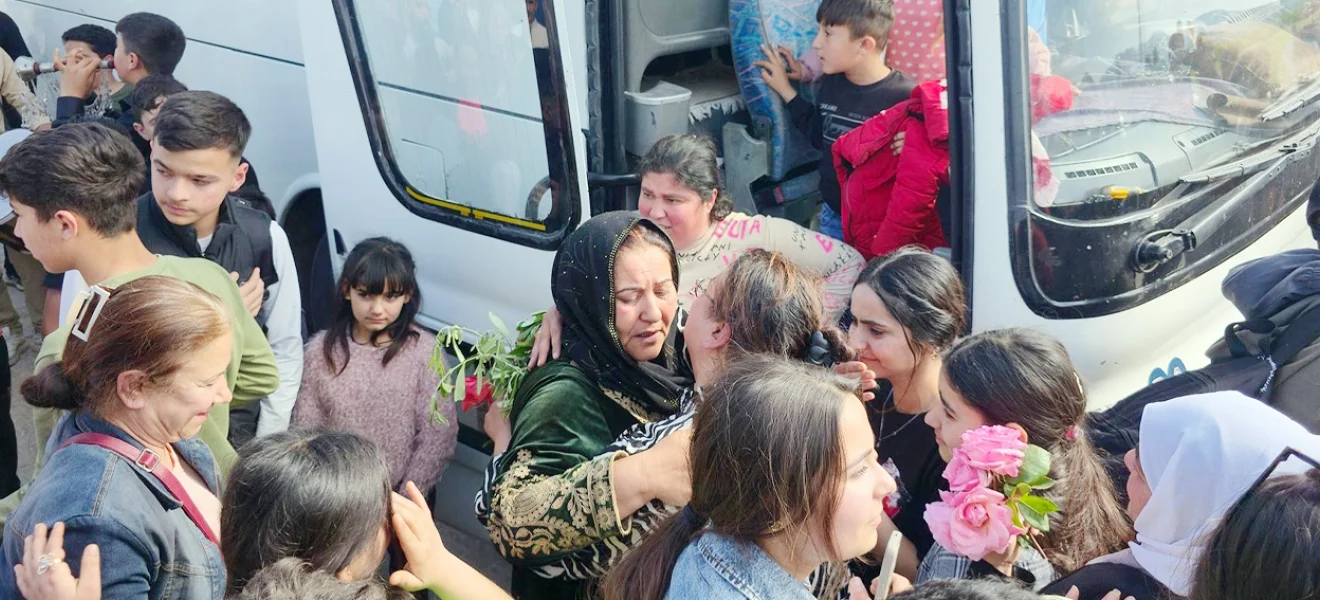 5 bini aşkın aile Efrîn’de