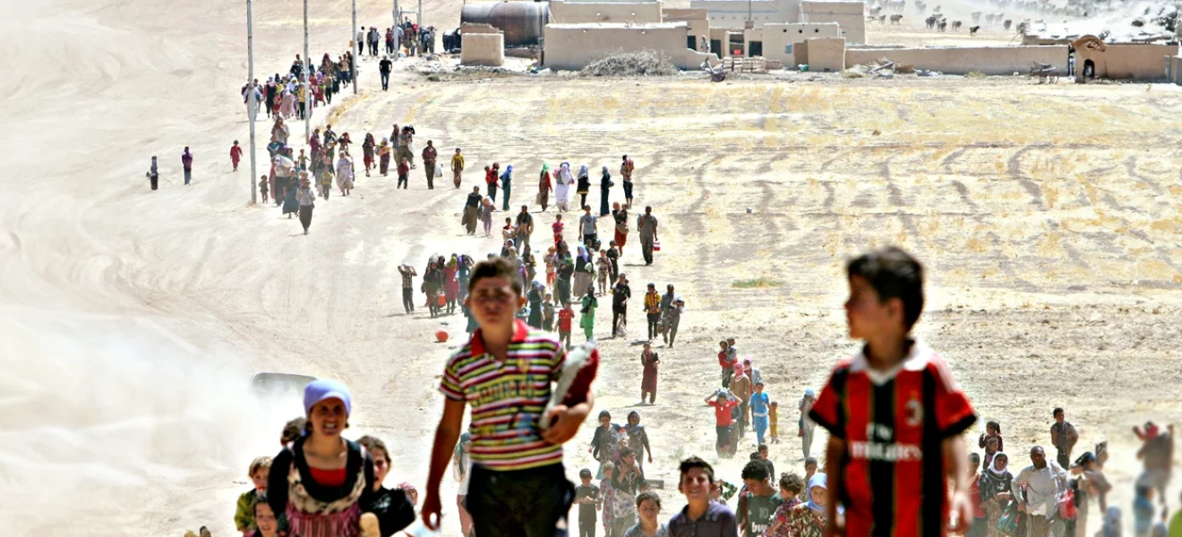 Êzîdî soykırımında politik İslamcılık