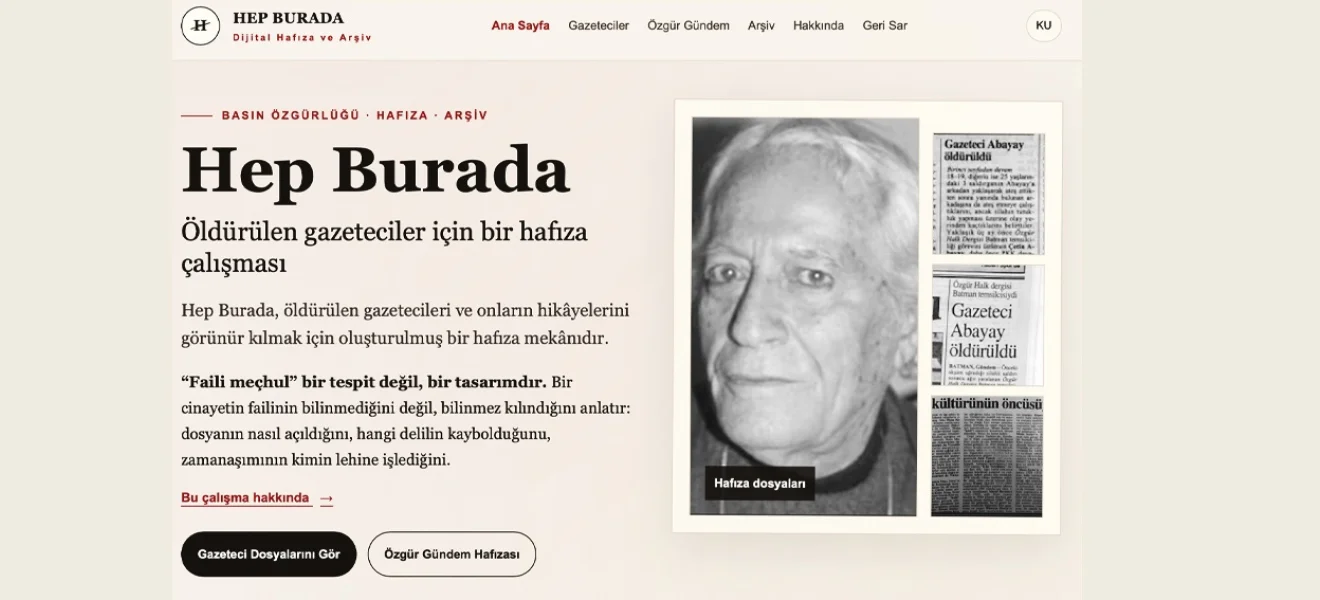 Onlar hep burada