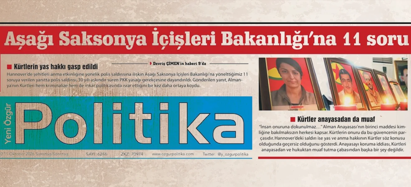 Almanya Kürtlerden ne istiyor?