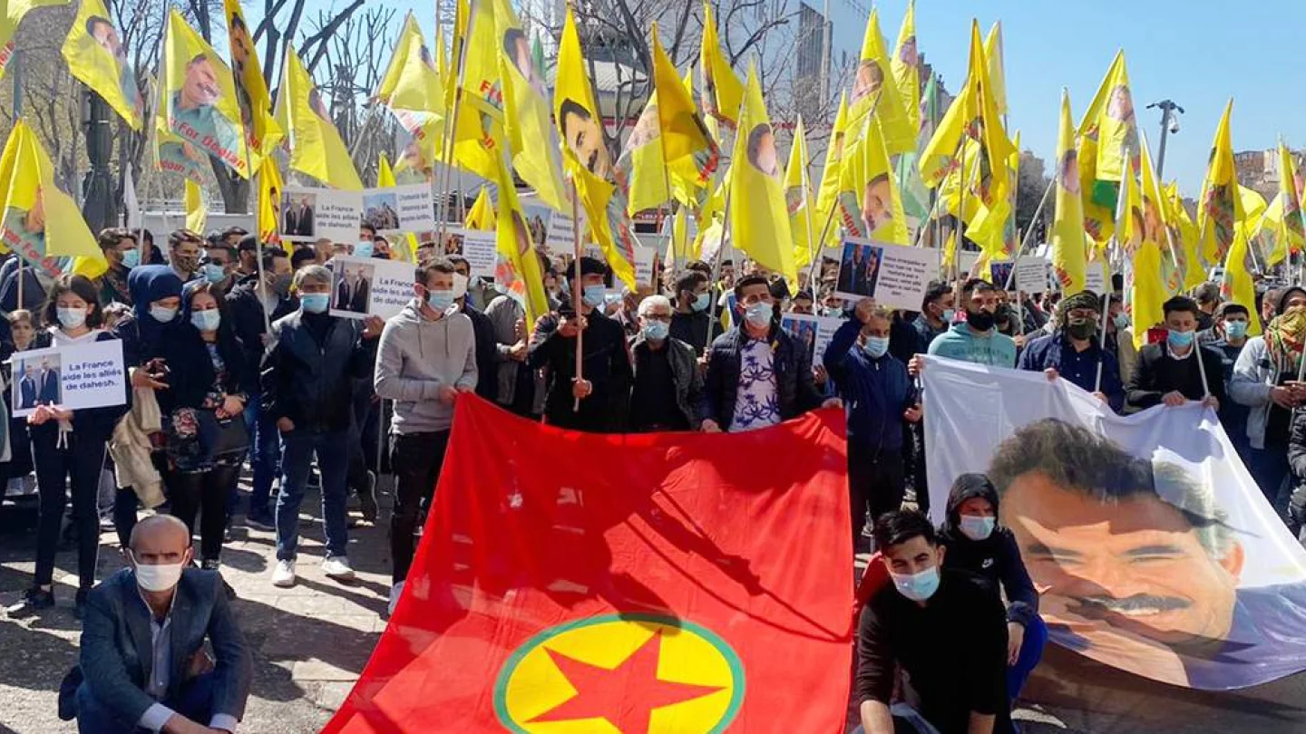 Marsilya'da gözaltılar protesto edildi