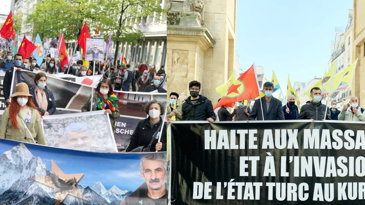 Avrupa'da işgal saldırılarına karşı eylem