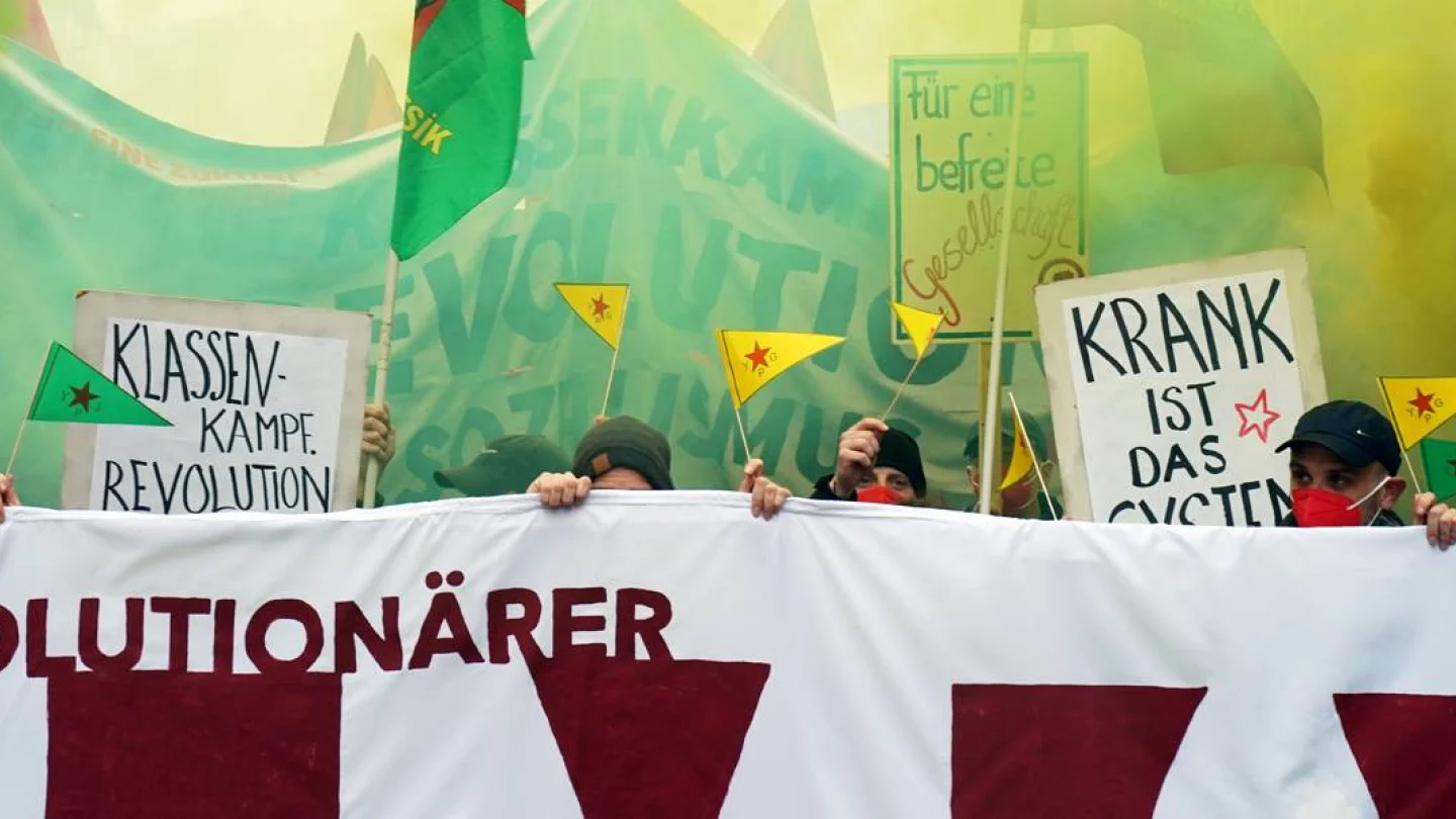 Stutgartt'ta 1 Mayıs kutlandı