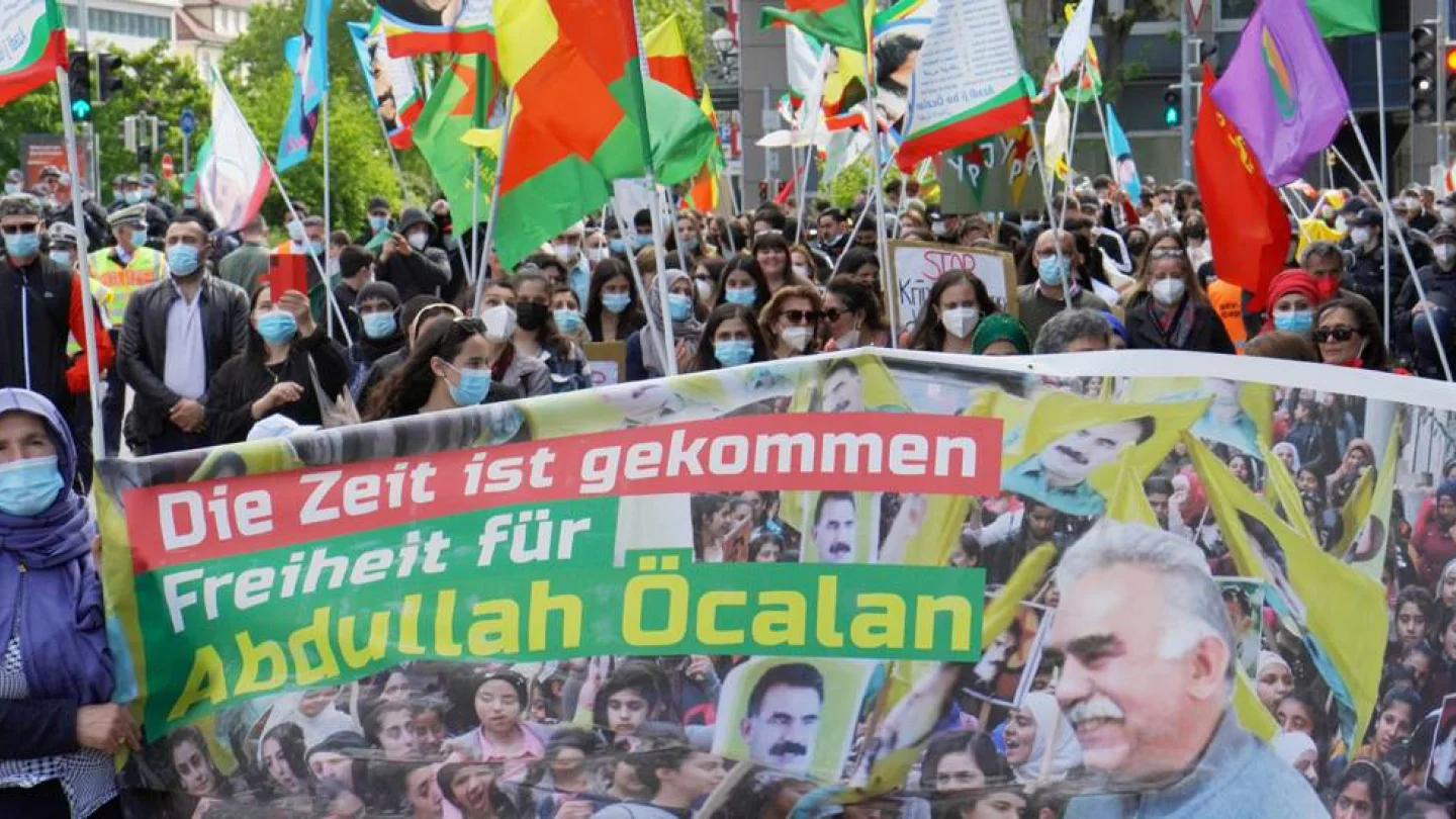 Stuttgart'ta işgal ve tecrit protesto edildi