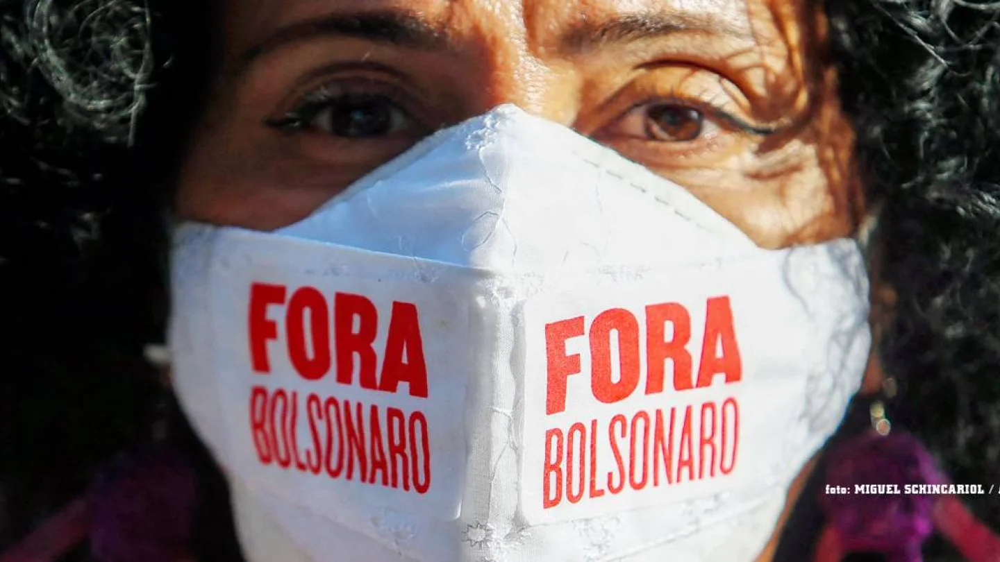Brezilya'da halk Bolsonaro'nun istifasını istiyor / foto: AFP 