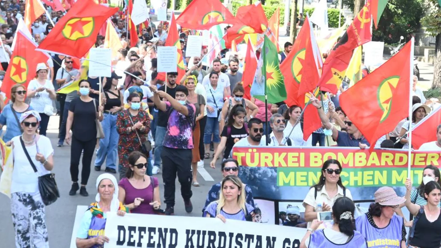 Zürih'te işgal saldırıları protesto edildi