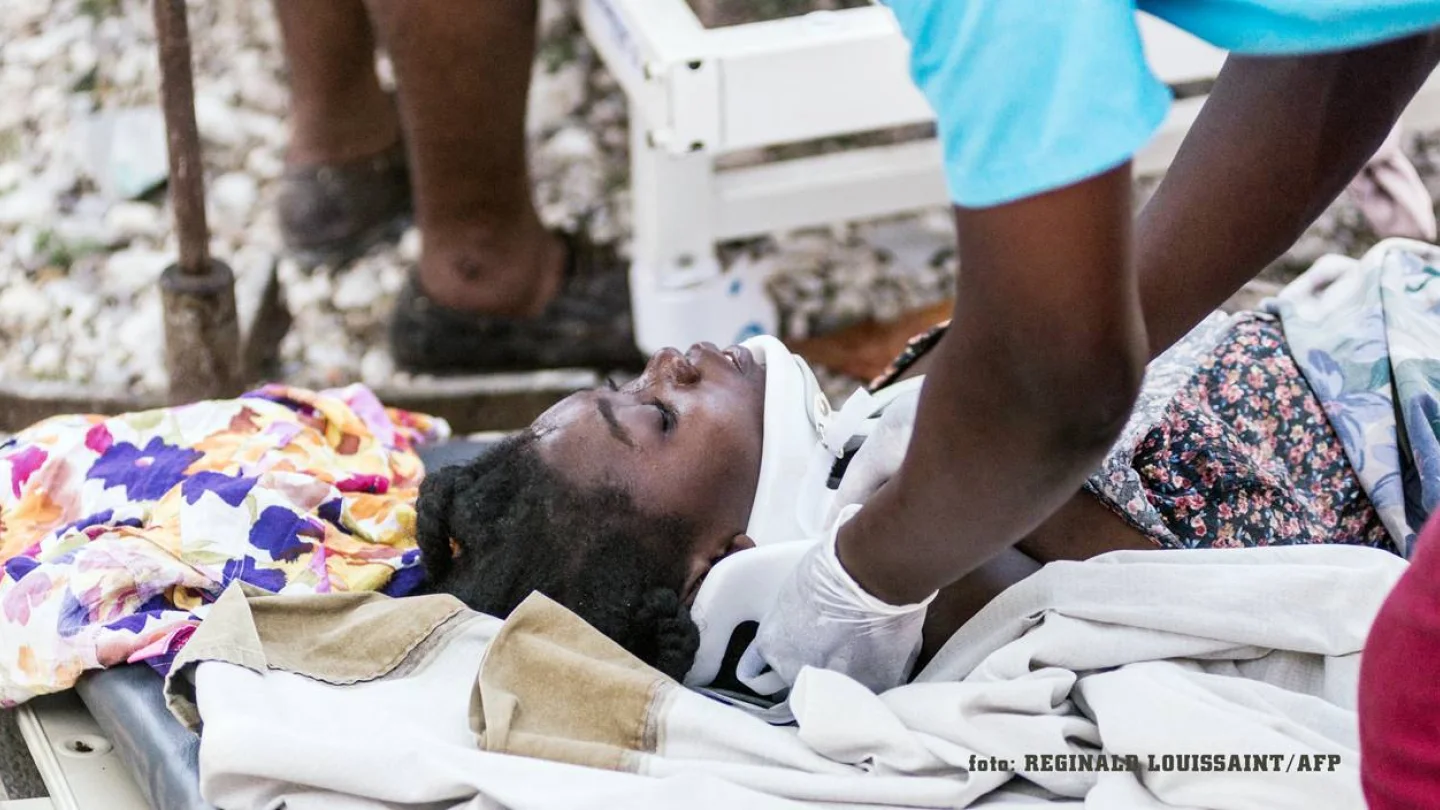 Haiti'de deprem/foto:AFP