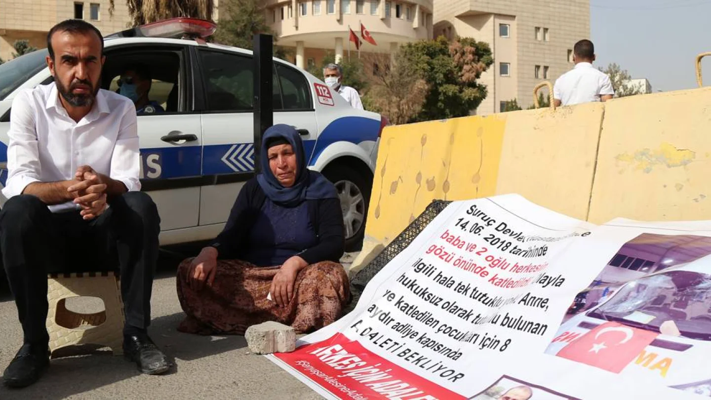 Şenyaşar ailesi adalet nöbetinde