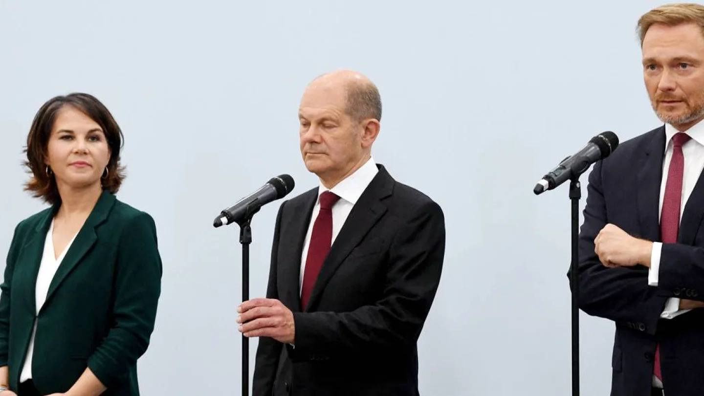  SPD, FDP ve Yeşiller partisi 12 maddede uzlaştı / foto: AFP