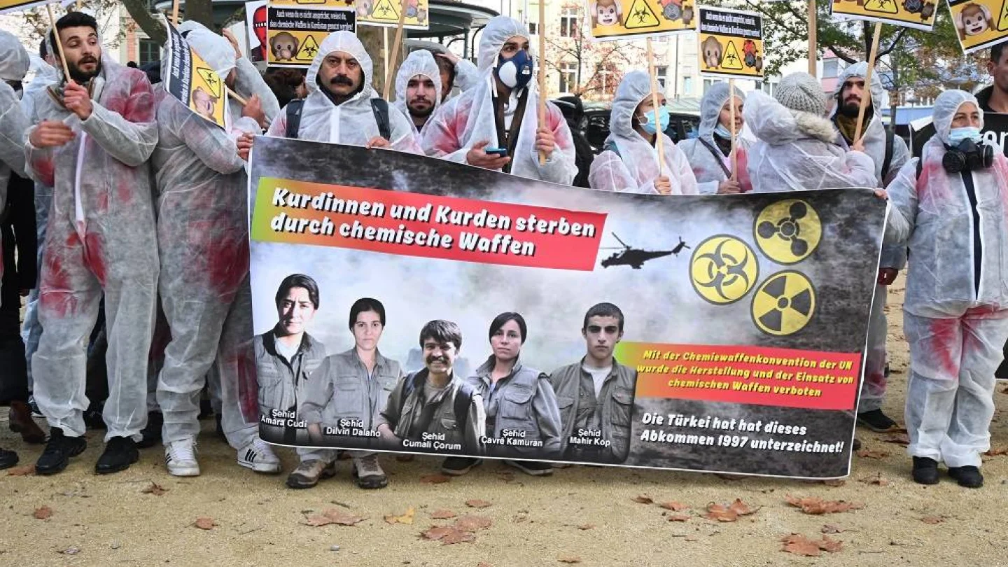 Basel'de kimyasal protestosu
