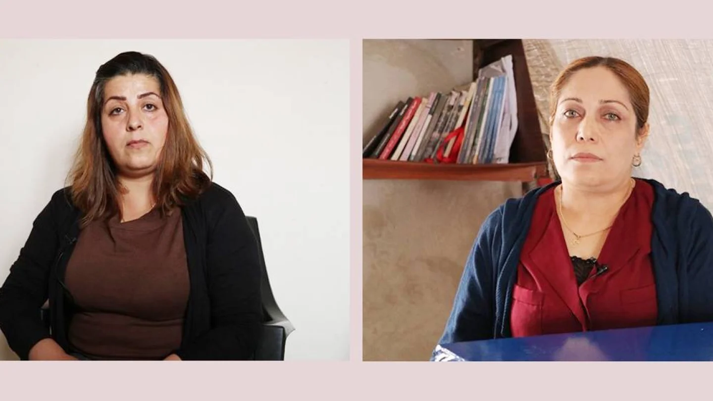 Zozan Mistefa ve Emine Mele Hesen