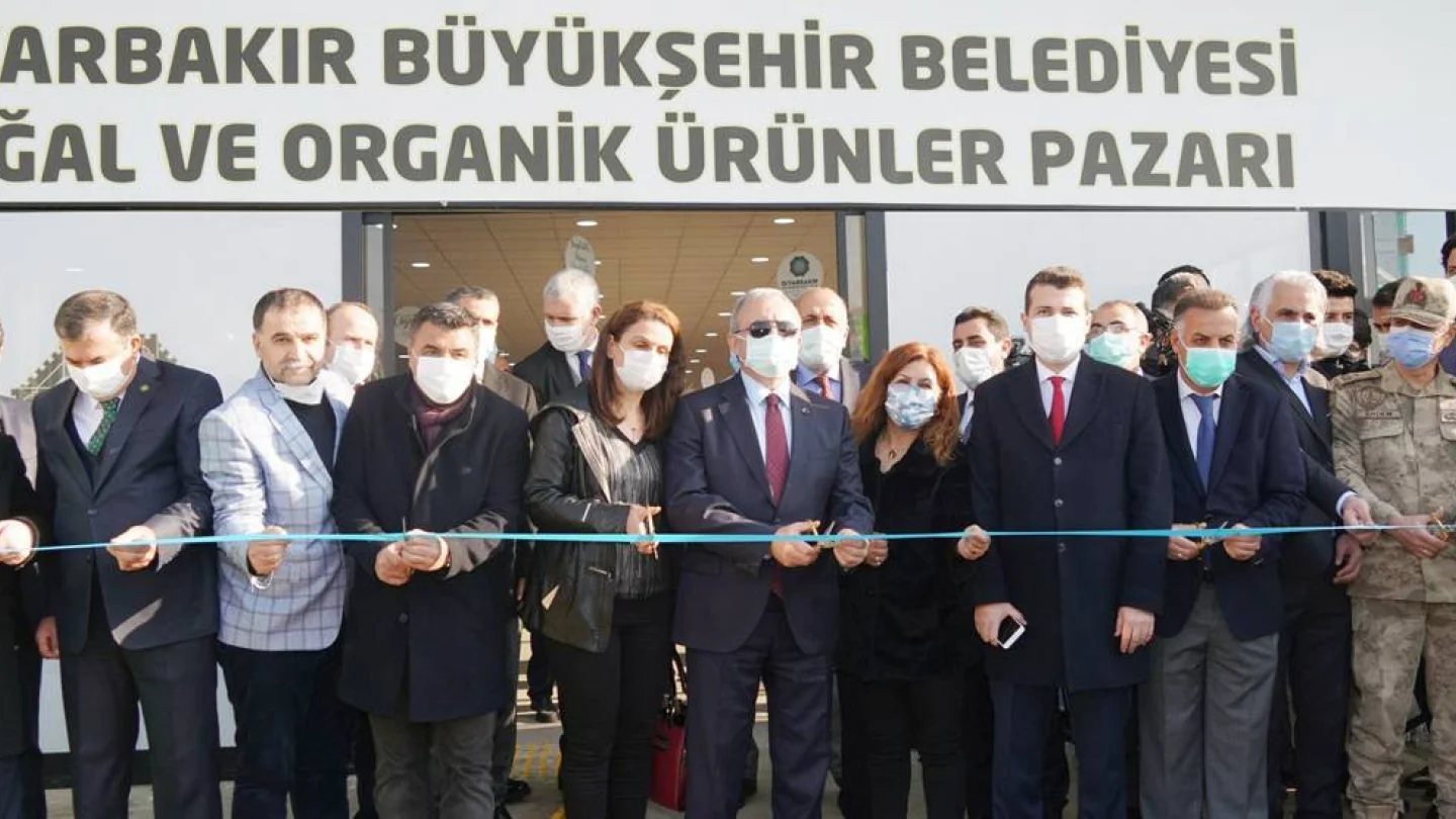 Diyarbakır Organik Pazar açılışı