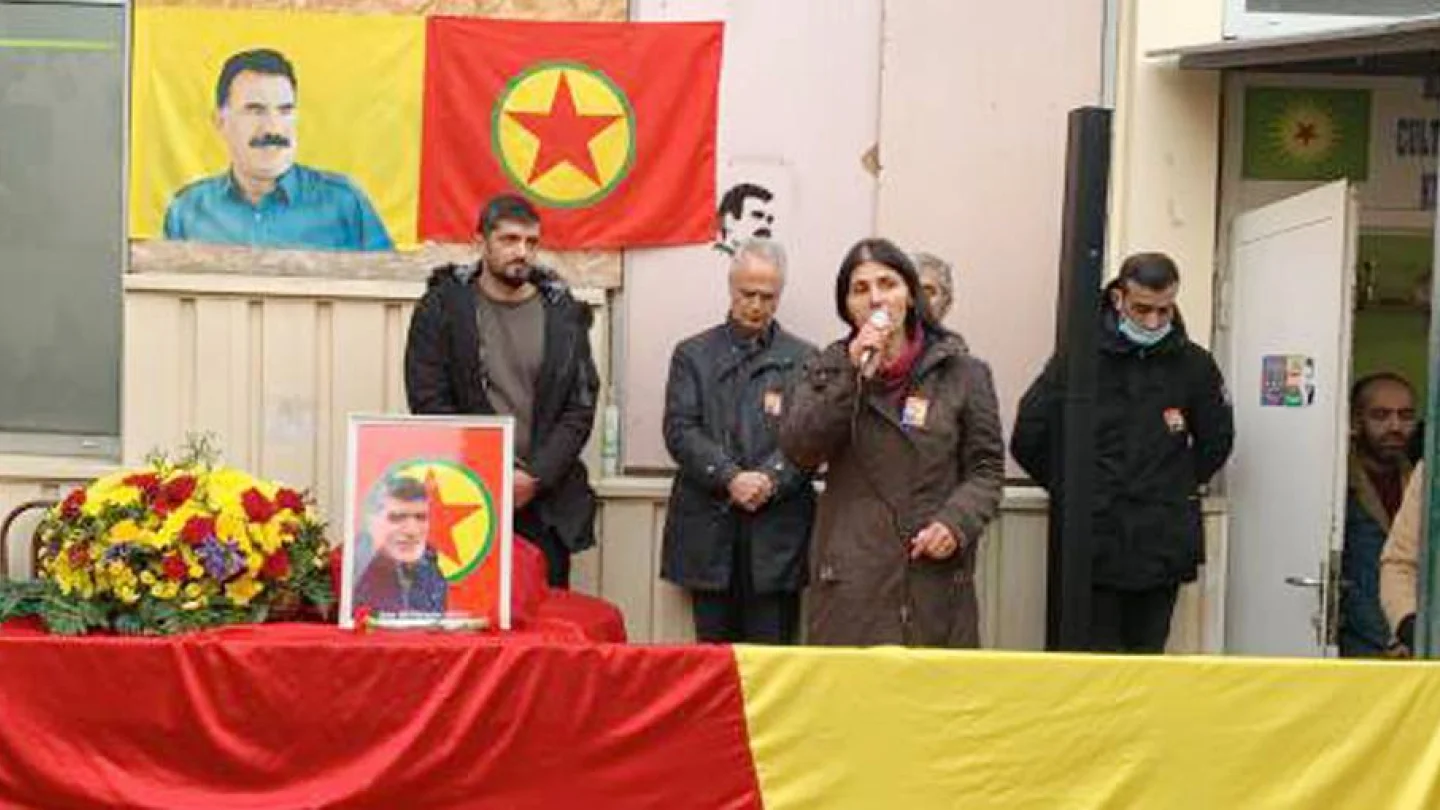 Fransa/Paris'den Şehid Aydın Günay'ın anmasından bir kare