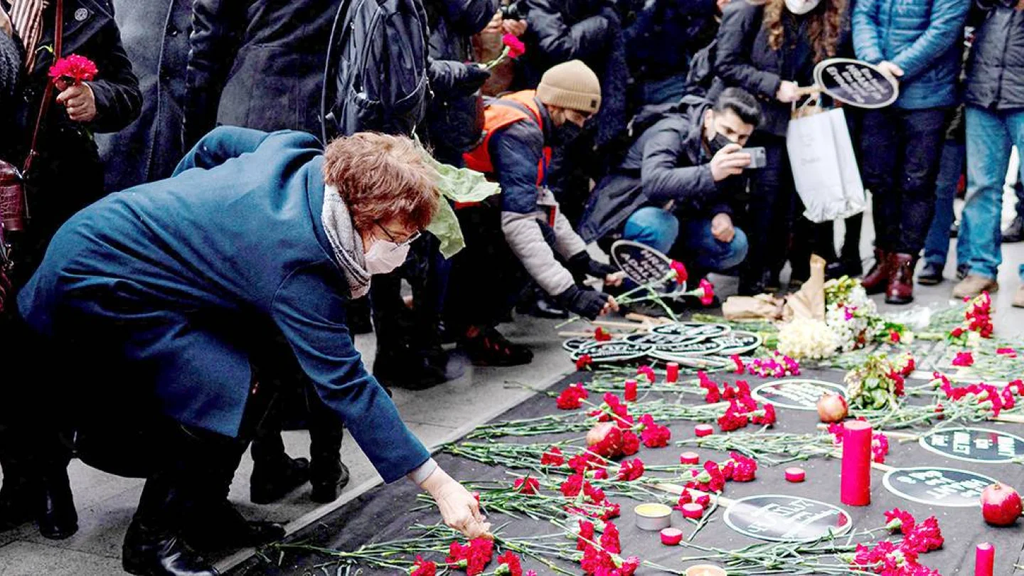 Hrant Dink anıld / foto: AFP-İSTANBUL
