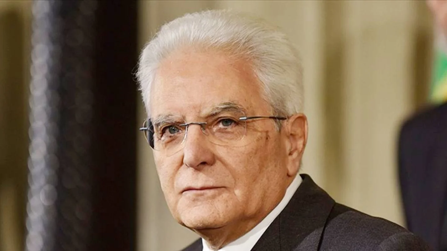 İtalya cumhurbaşkanı Sergio Mattarella