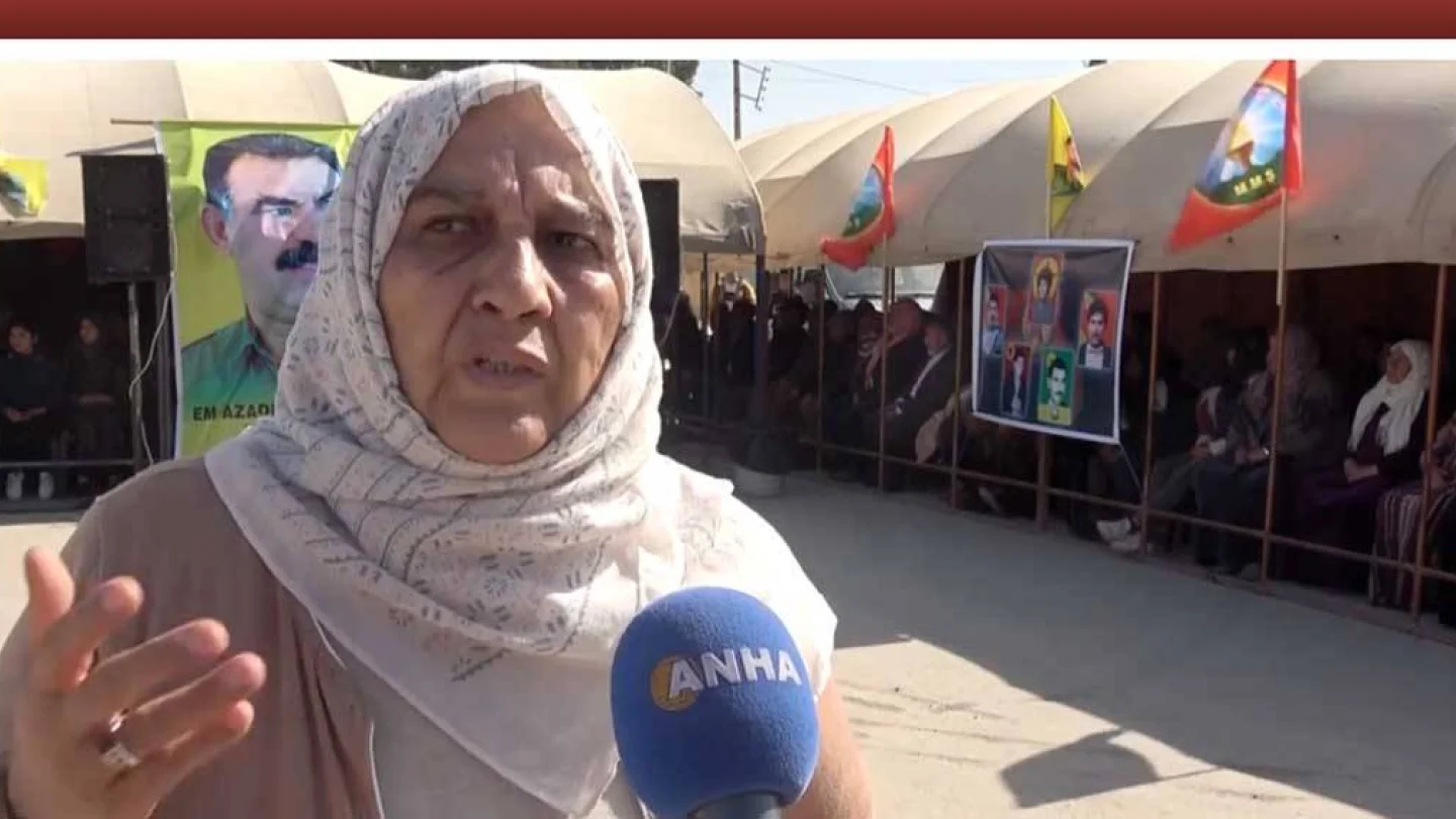 Fırat Bölgesi Şehit Aileleri Meclisi Eşbaşkanı Eyşe Efendi