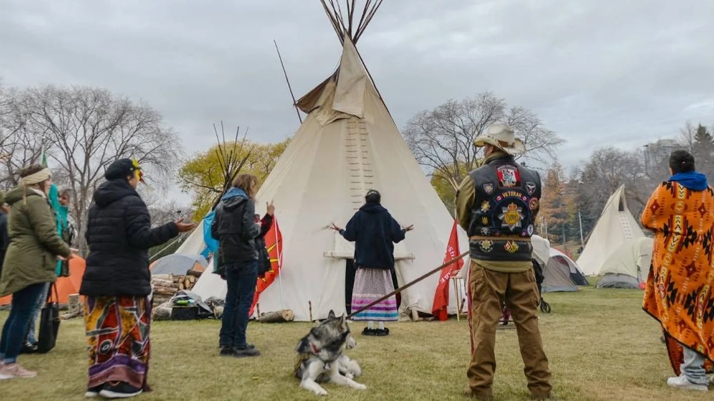 Kanada'daki First Nations yerli halkı /Foto: Afp