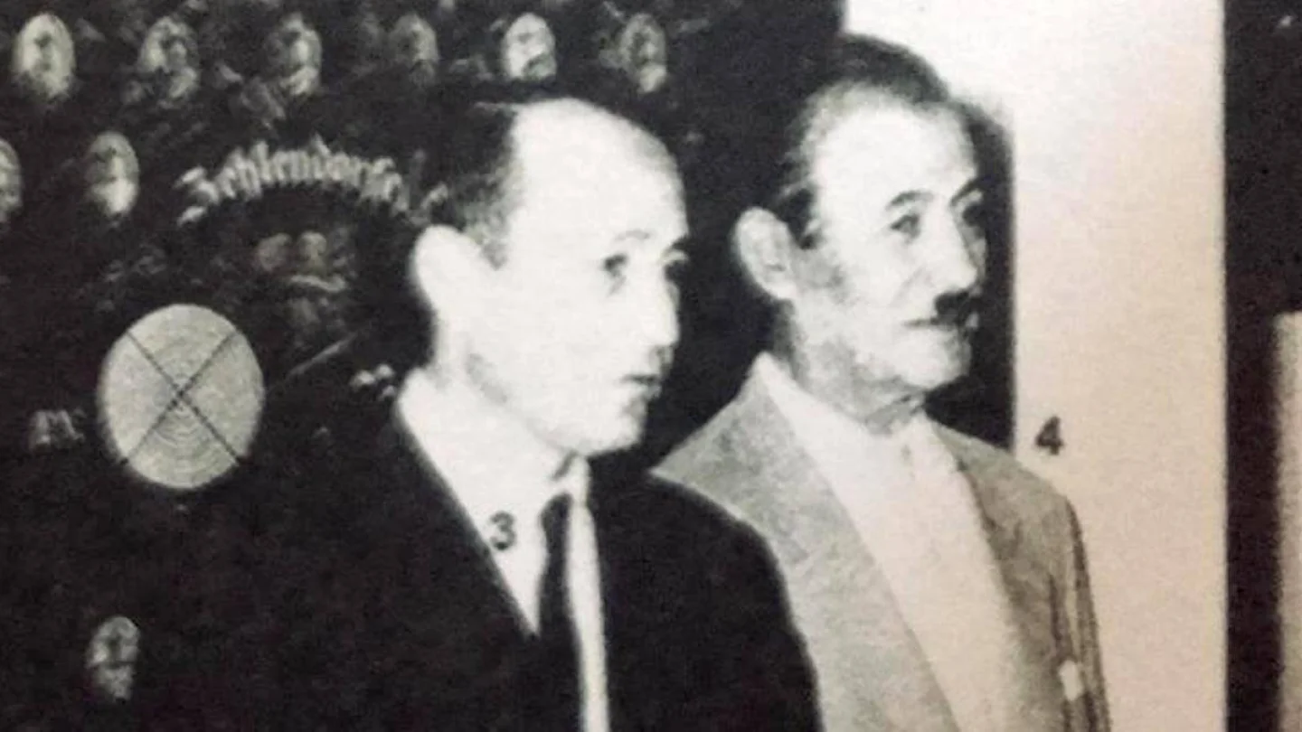 Ağrı Direnişi’nin önderi İhsan Nuri ve Kürt aydını İsmet Şerif Vanlı, 1960, Berlin.