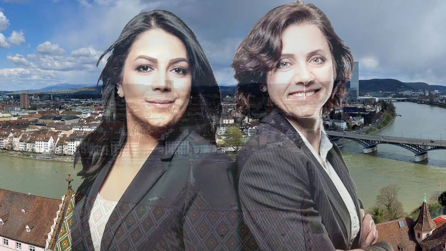 Edibe Gölgeli ve Christine Kaufmann 
