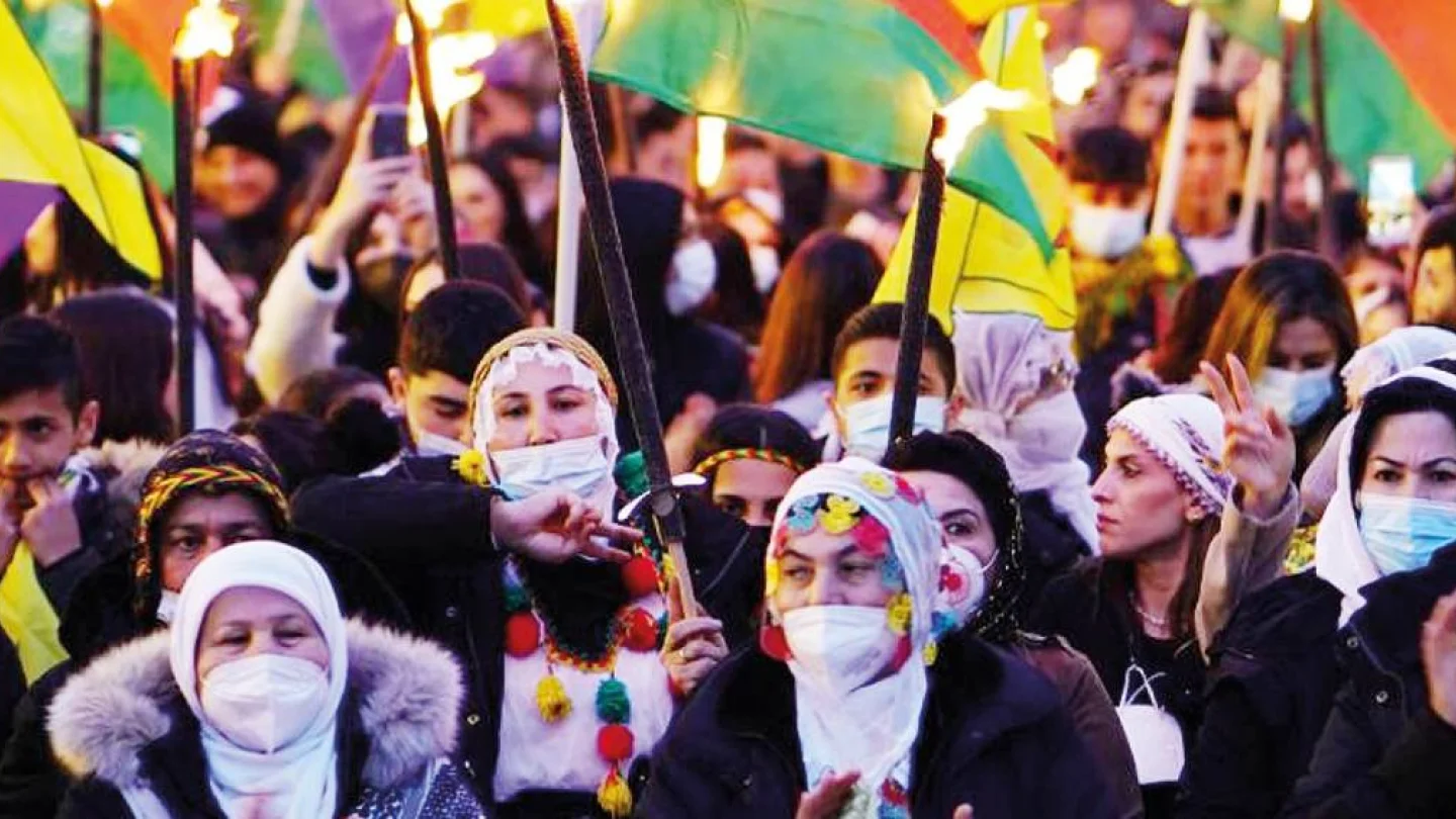 Avrupa'da Kürt halkının eylemleri