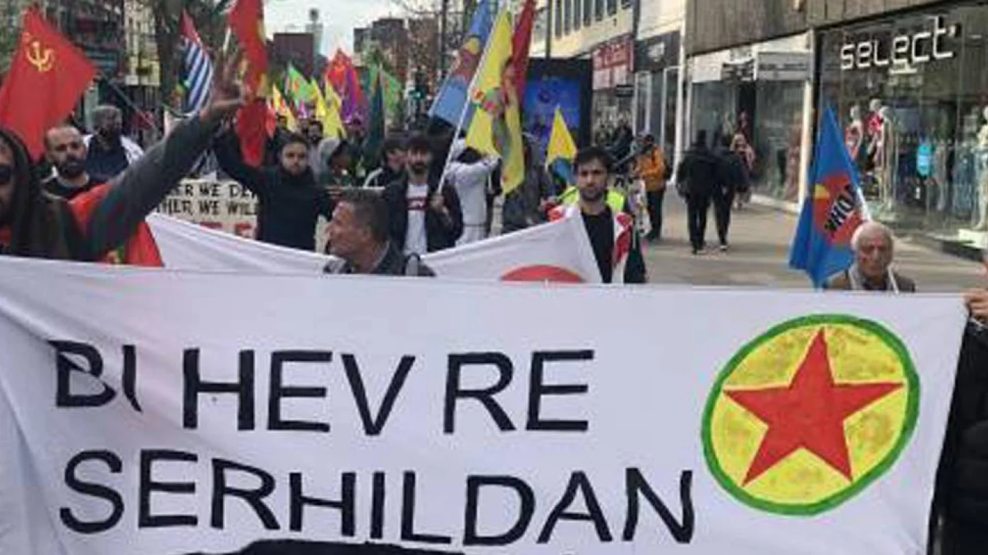 Londra'da işgale tepki