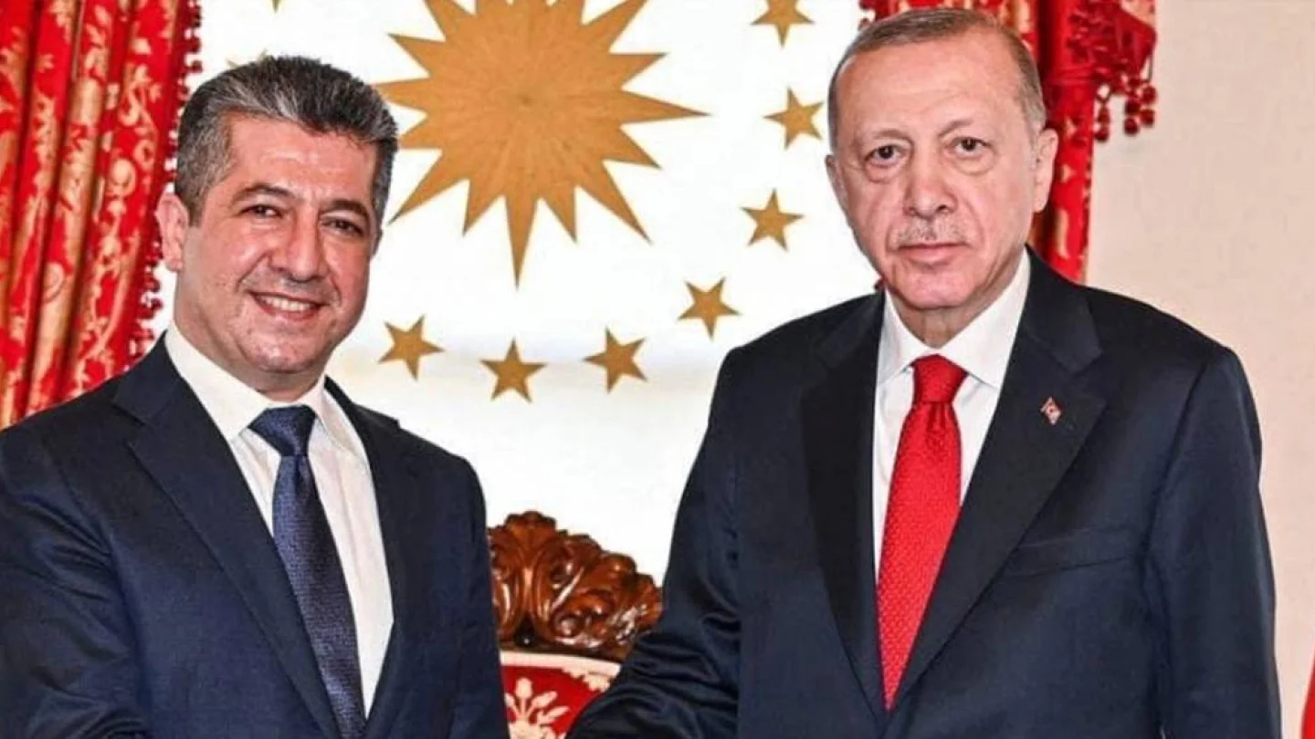 Barzani - Erdoğan