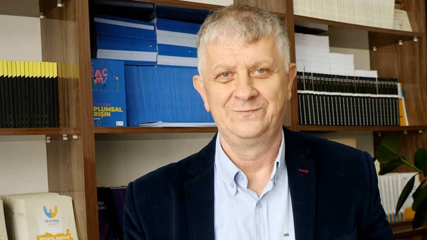 Barış Vakfı Başkanı Hakan Tahmaz