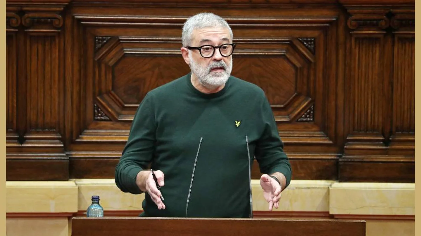 Katalonya Parlamentosu’nun Başkanlık Divanı üyesi Carles Riera