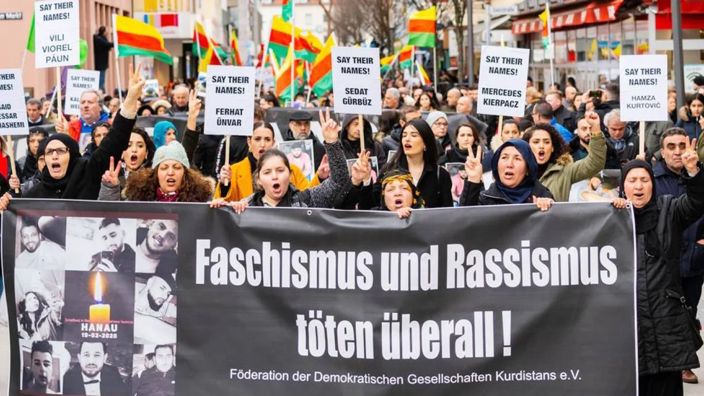 Almanya’nın Hanau kentinde 19 Şubat 2020’de Tobias Rathjen’in 9 göçmen genci ırkçı saikle katletmesi ülkede protestolara neden olmuştu. ARŞİV