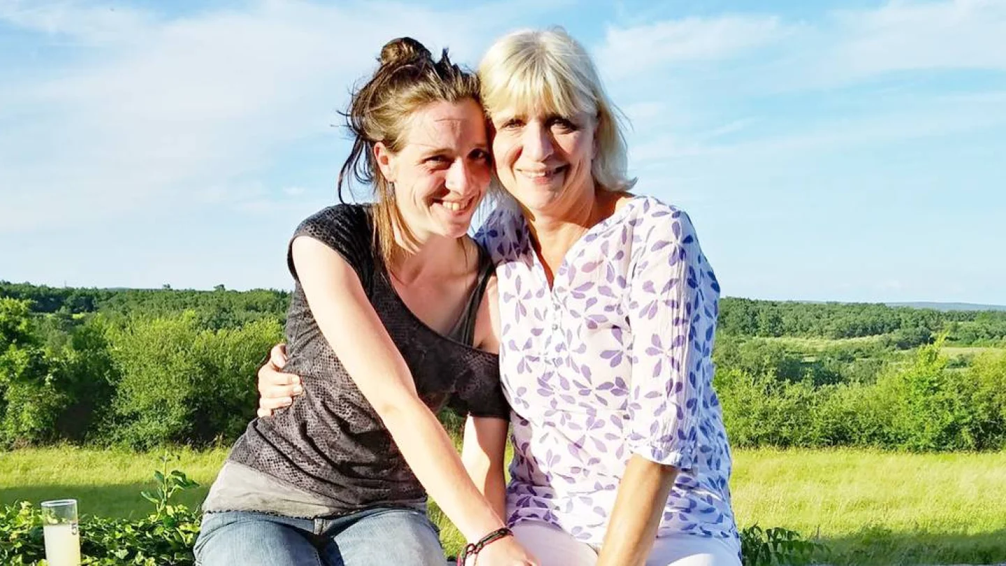 Marlene Förster ve annesi Lydia Förster