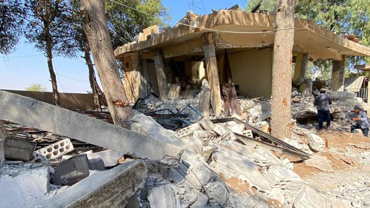 Til Temir'de bombardıman sürüyor
