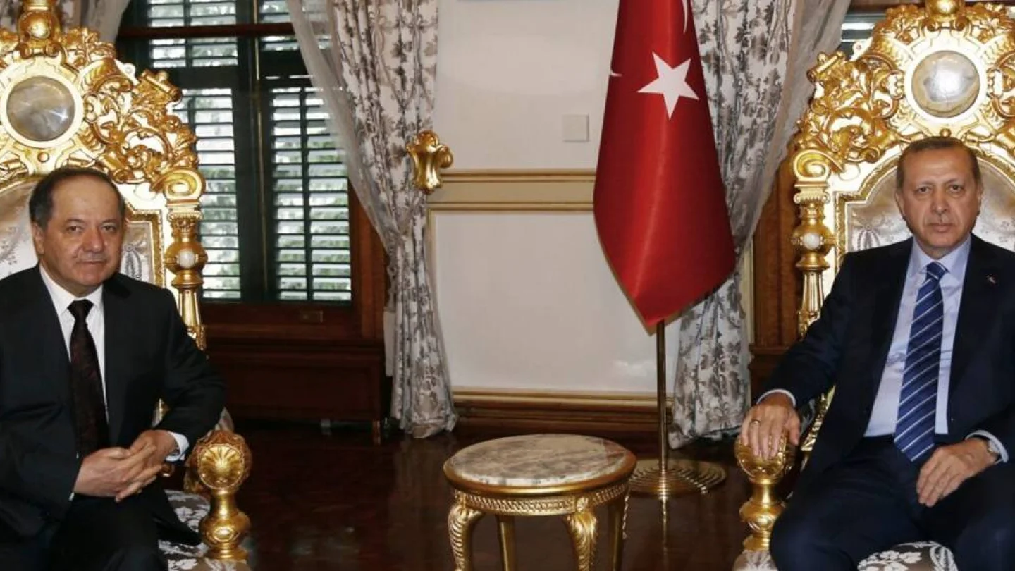 Mesut Barzani ve Tayyip Erdoğan