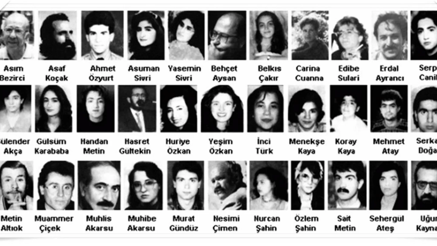 Madımak katliamında yaşamını yitirenler