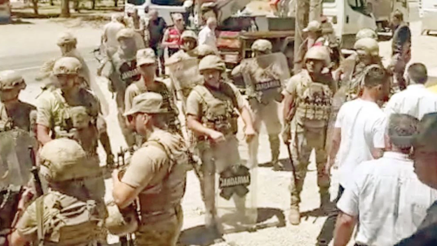 Türk askeri DEDAŞ ile operasyonda