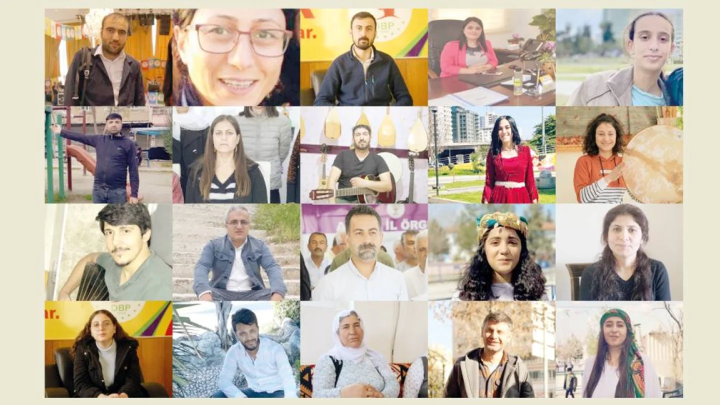 Binevş Kültür ve Sanat Derneği çalışanları