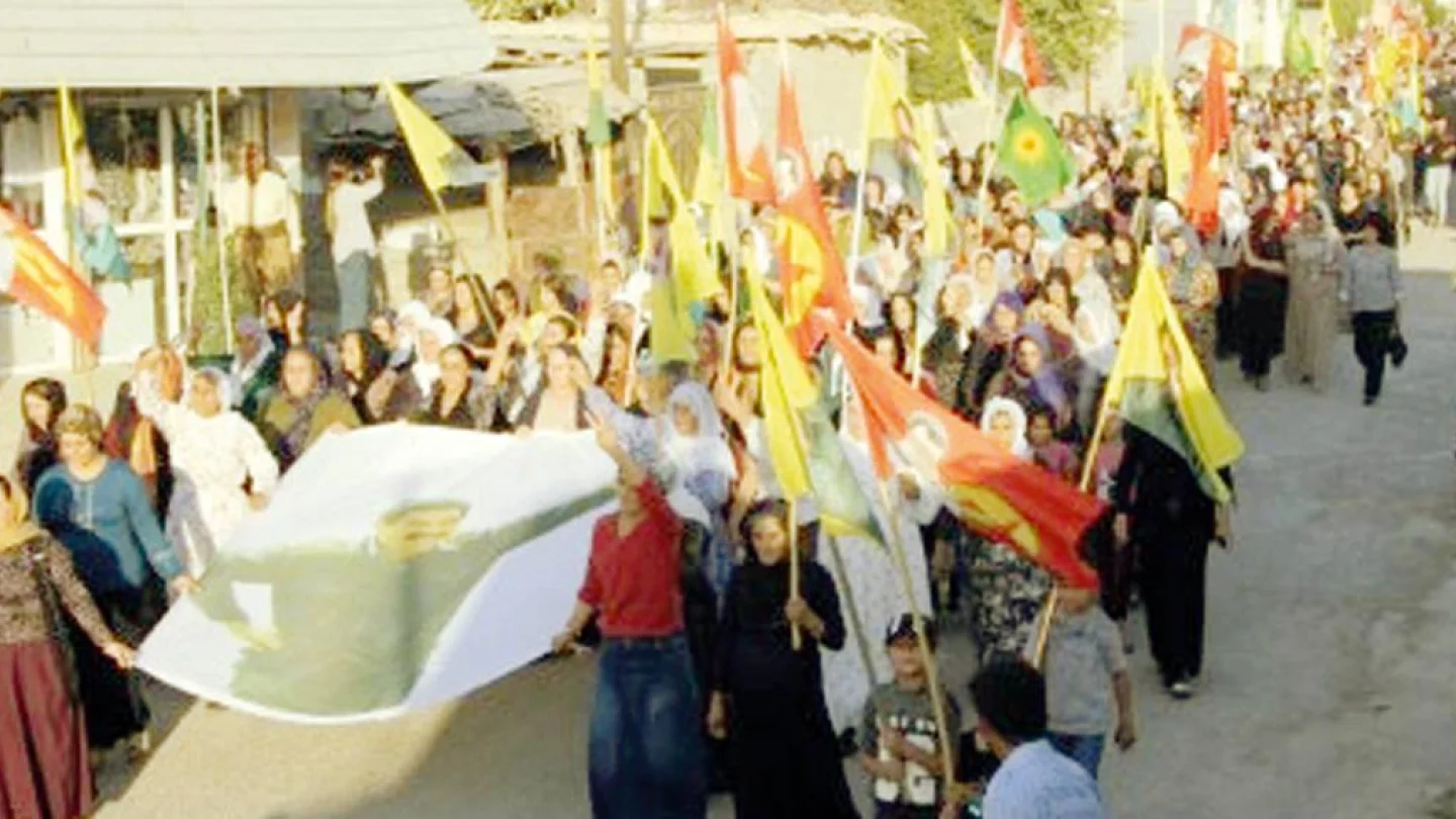 Maxmûr'da protesto gösterisi