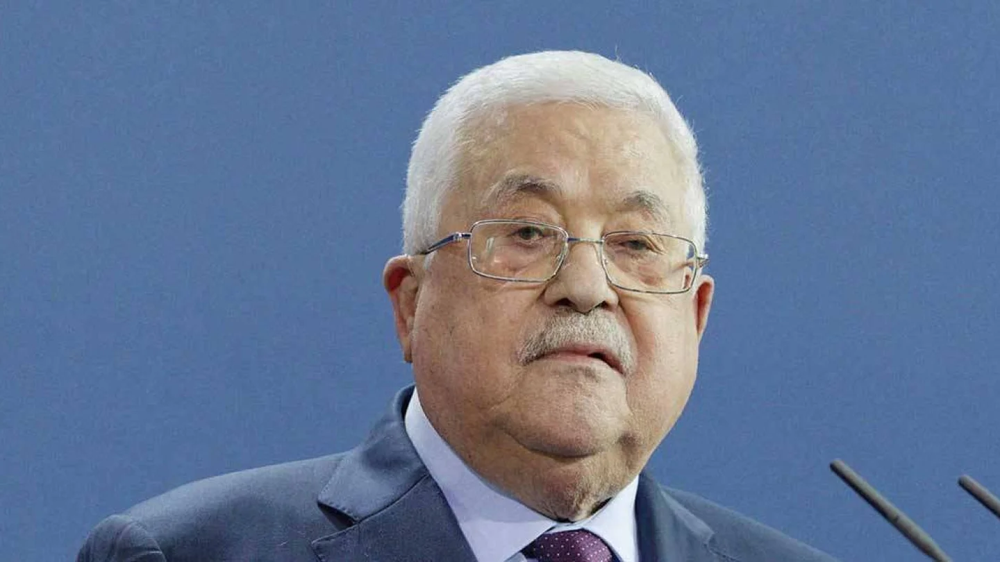 Filistin Yönetimi lideri Mahmud Abbas