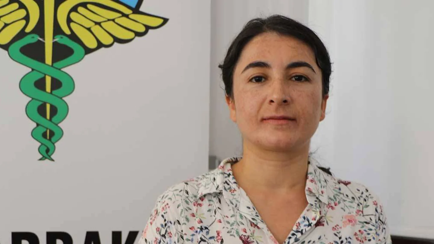  Amed Tabip Odası Başkanı Elif Turan