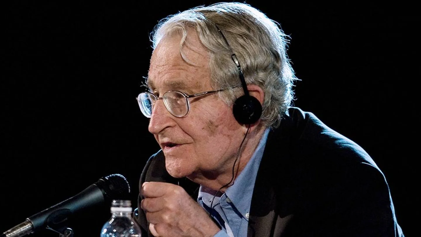 Noam Chomsky/Foto:AFP