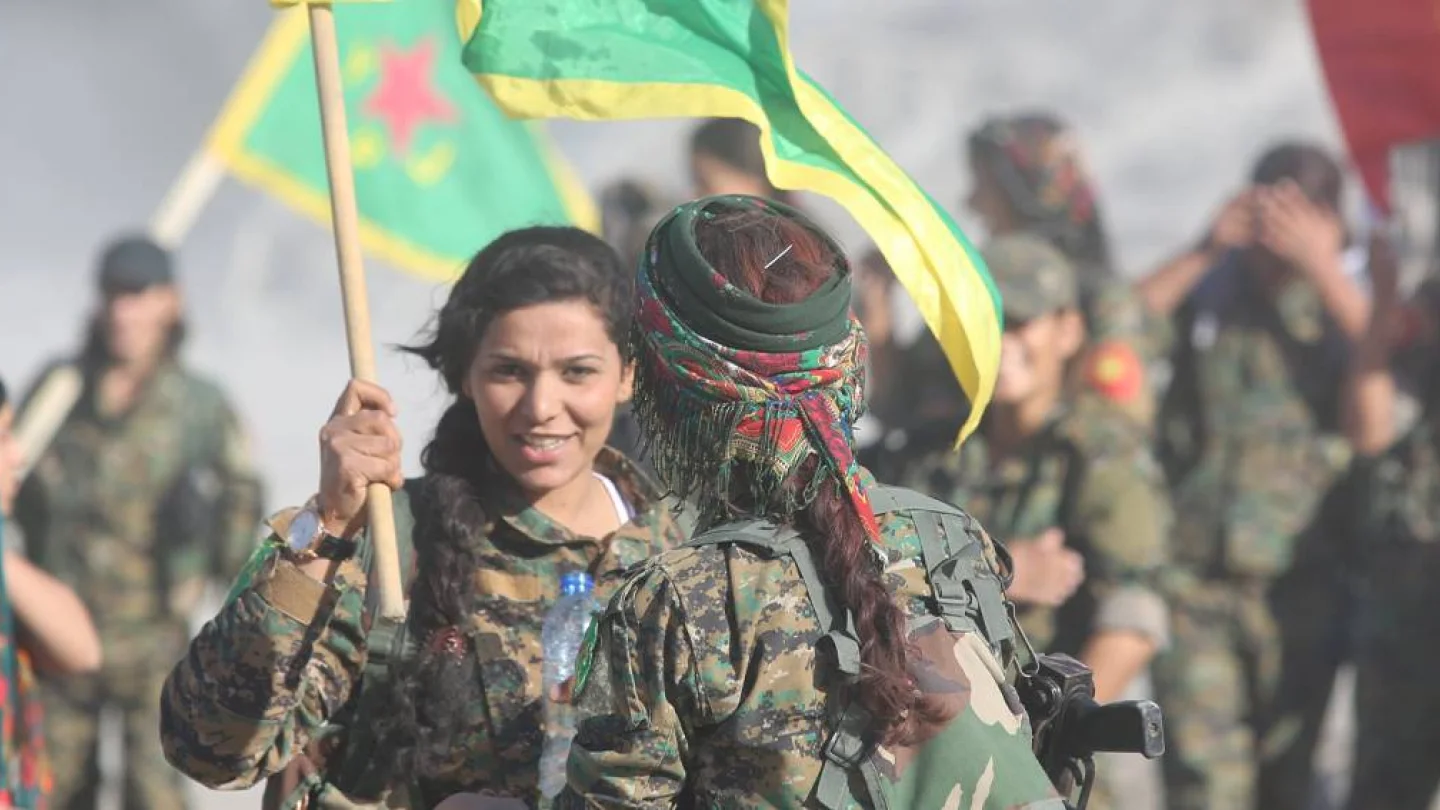 YPJ savaşçıları