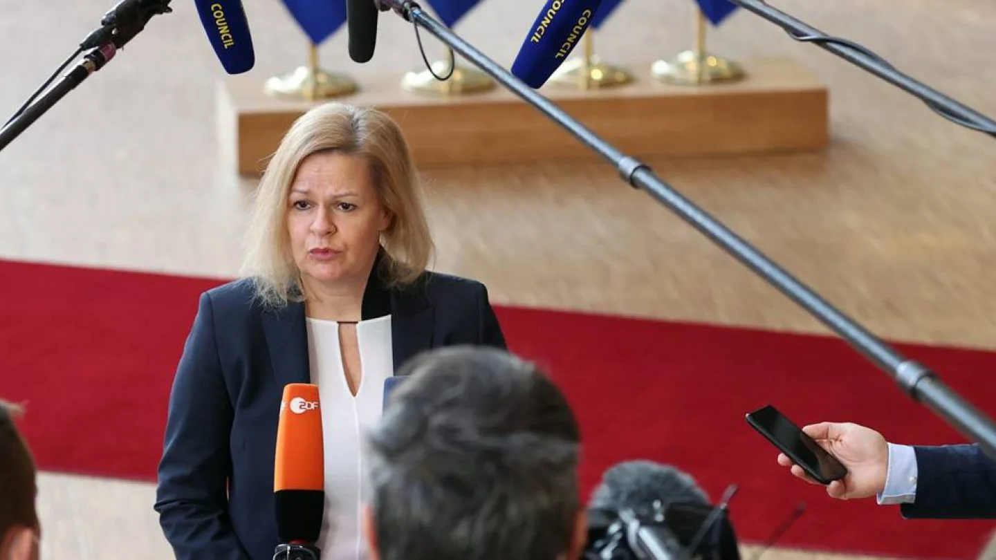 Almanya İçişleri Bakanı Nancy Faeser 