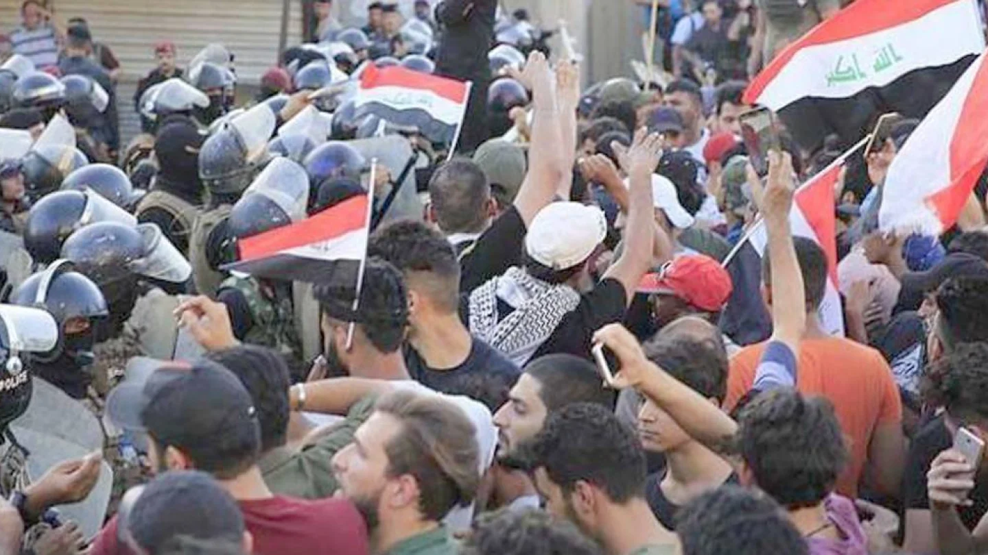 Irak protesto