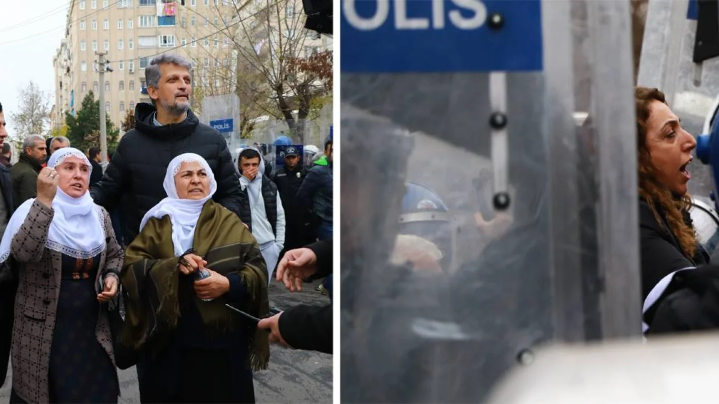 Amed'deki tecrit protestosu