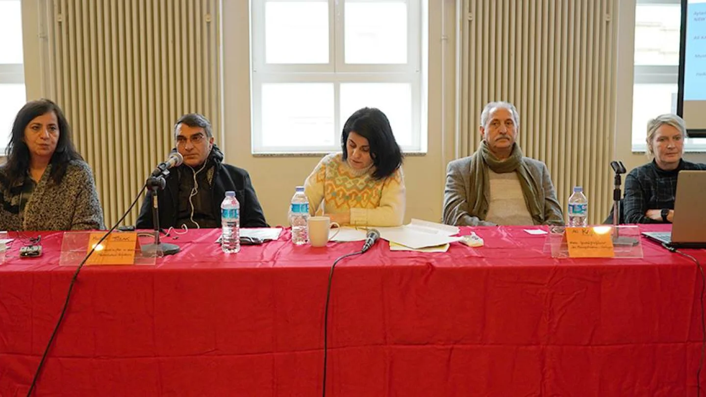 Kürt karşıtı politikalarının konu edildiği konferans