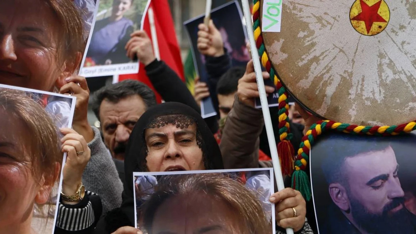 Paris'te katliam protestosu - Foto: Şahin BOZLAR