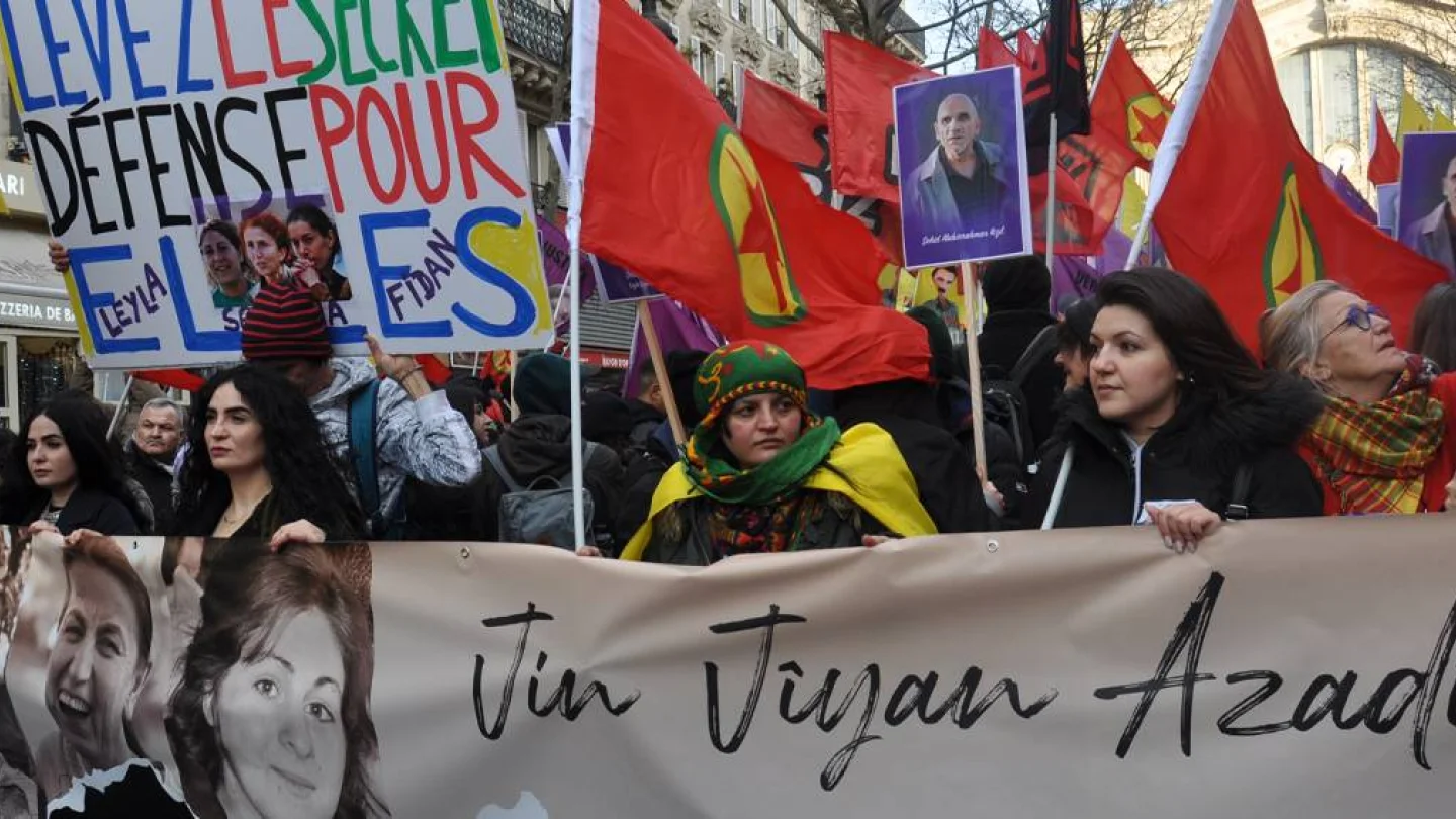 Paris mitingi / Foto: Murat MANG