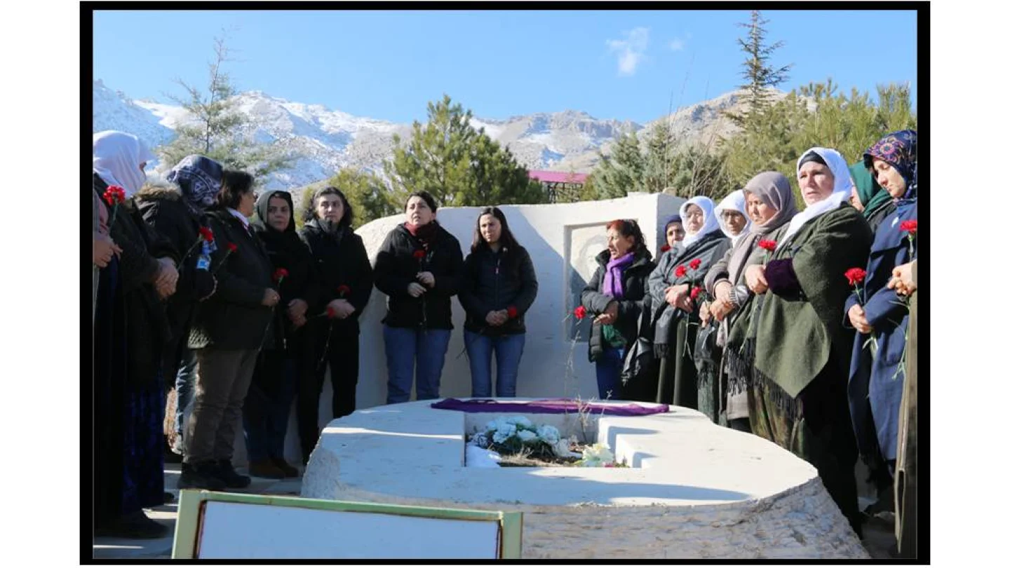 Fidan Doğan (Rojbin) mezarı başında anıldı
