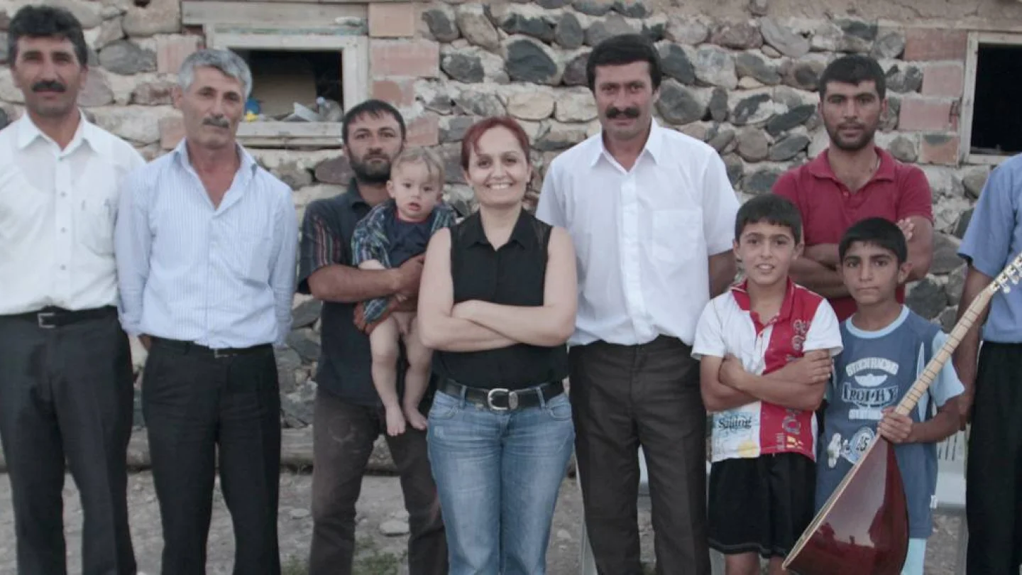 Ayfer Düztaş saha çalışması