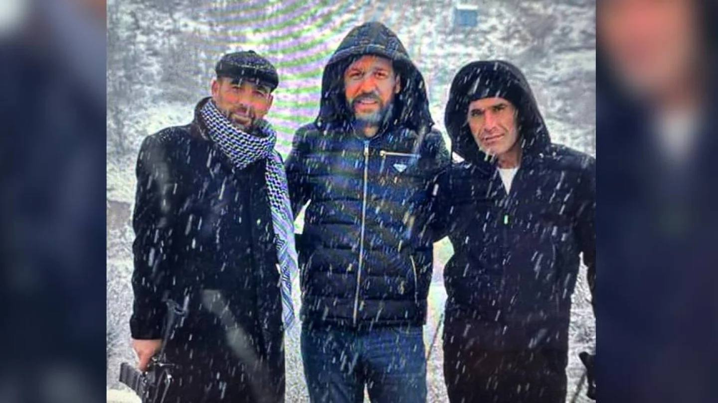 Soldaki Yüksel Bayrak, sağdaki Muharrem Doğan