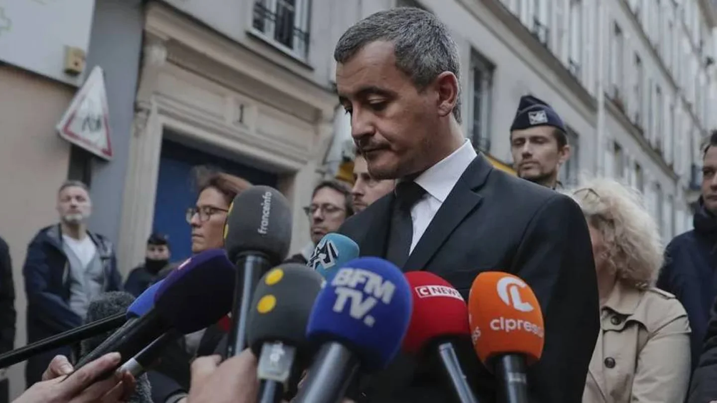 Fransa İçişleri Bakanı Gerald Darmanin